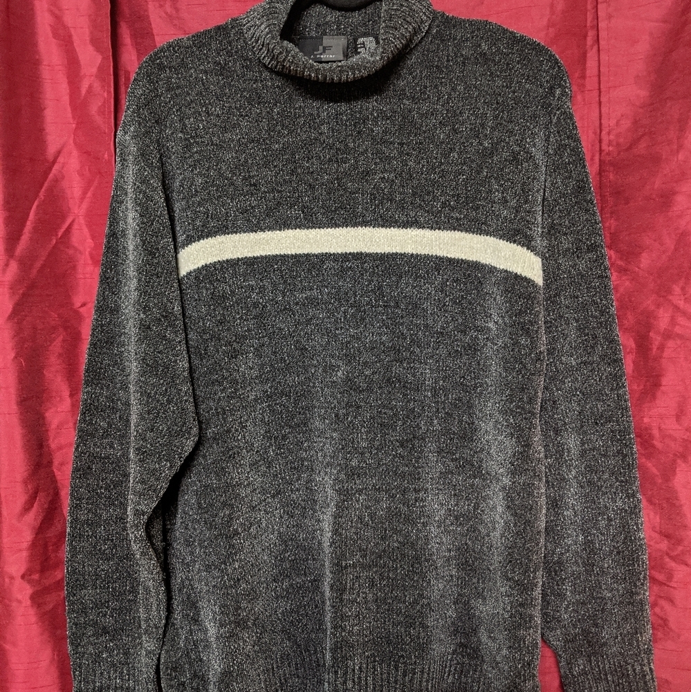Men's Turtle Neck Sweater, Medium, J Ferrar
